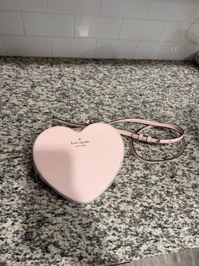 kate spade Pink Heart-Shaped Crossbody Bag